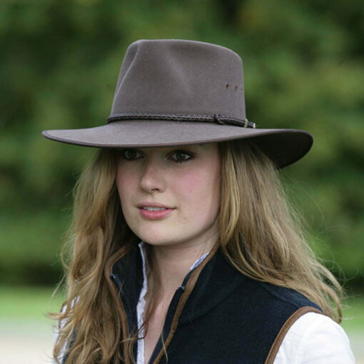 Akubra cattleman fawn