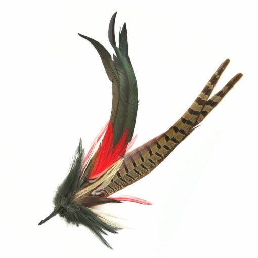 Elm large game feather red