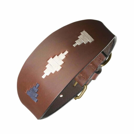 Pampeano Polo Lurcher Dog Collar roco