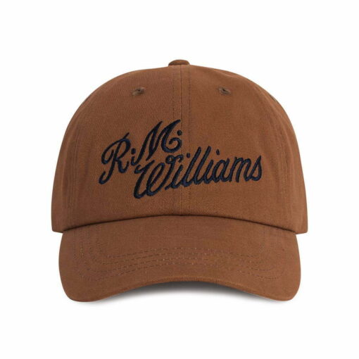 RM Williams Script Cap brown navy