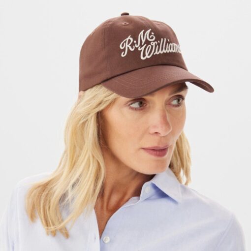 RM Williams Script Cap chocolate
