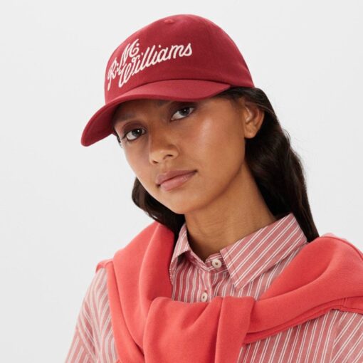 RM Williams Script Cap red
