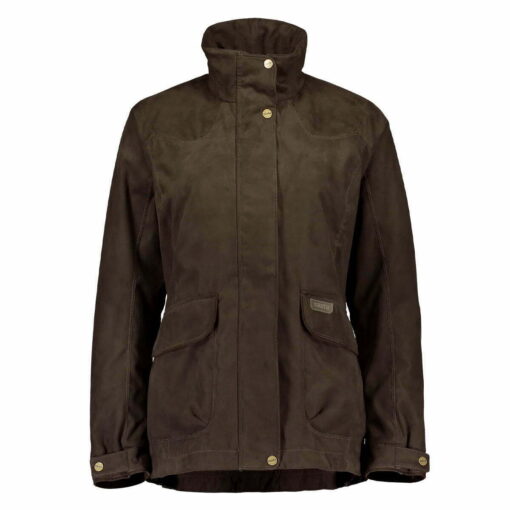 Sasta Vellamo Jacket Brown front 02-1138-0911-3-49