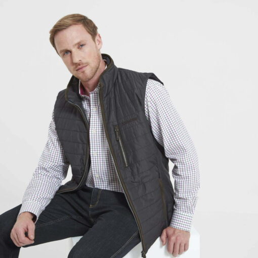 Schoffel Brora Gilet in charcoal