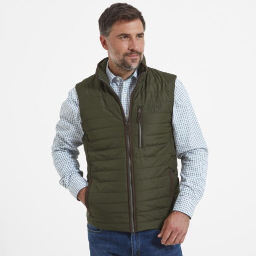 Schoffel Brora Gilet in forest green