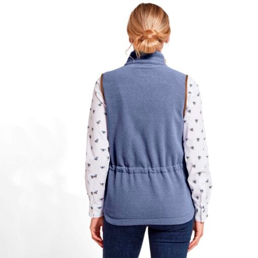 Schoffel Lyndon Fleece Gilet Stone Blue