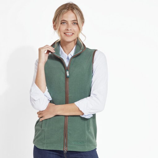 Schoffel Lyndon Fleece Gilet duck egg