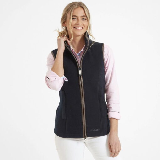 Schoffel Lyndon Fleece Gilet navy