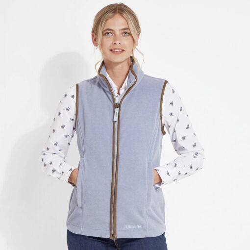 Schoffel Lyndon Fleece Gilet in Powder Blue 22-1057-02-8443