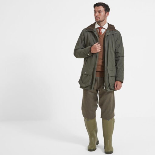 Schoffel Ptarmigan Ultralight II Coat in forest green