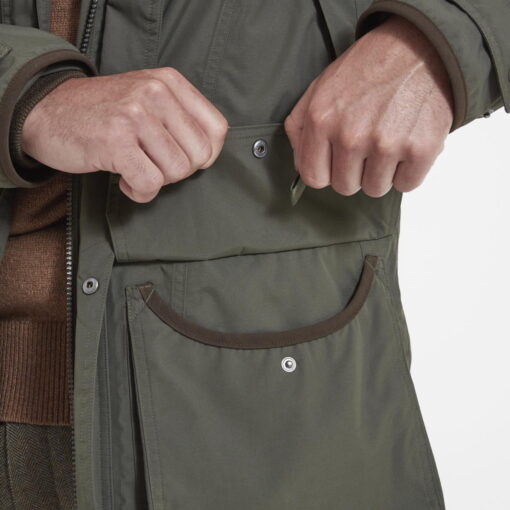 Schoffel Ptarmigan Ultralight II Coat in forest green
