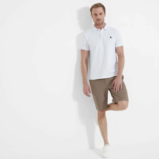 Schoffel St Ives Tailored Polo Shirt in white