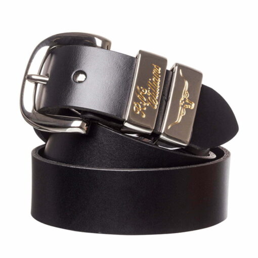 R M Williams Jerrawa Belt in Black cb58302