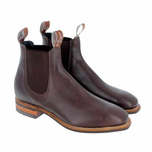 R M Williams Kangaroo Comfort Craftsman in Chocolate B543K08