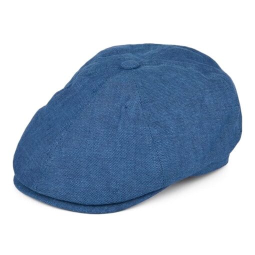 Failsworth Irish Linen Alfie Cap Marine