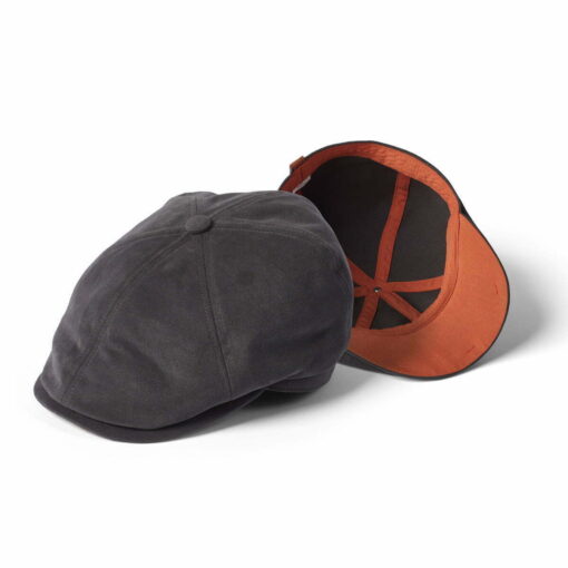 Failsworth Canvas Hudson Cap in Charcoal