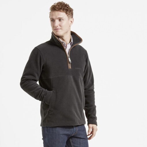 Schoffel Berkeley ¼ Zip Fleece gunmetal
