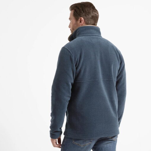 Schoffel Berkeley ¼ Zip Fleece petrol blue back 22-21106-8983