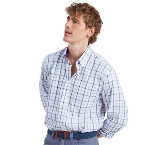 Schoffel Brancaster Classic Shirt Bramble Check