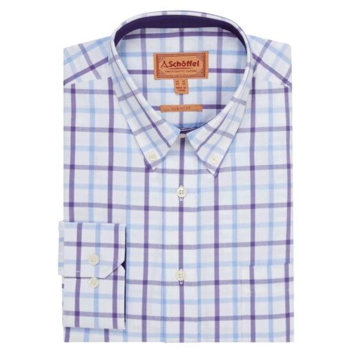 Schoffel Brancaster Classic Shirt Bramble Check