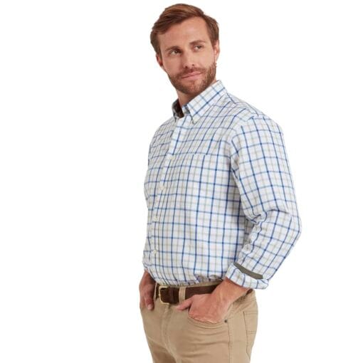 Schoffel Brancaster Classic Shirt Moss Check