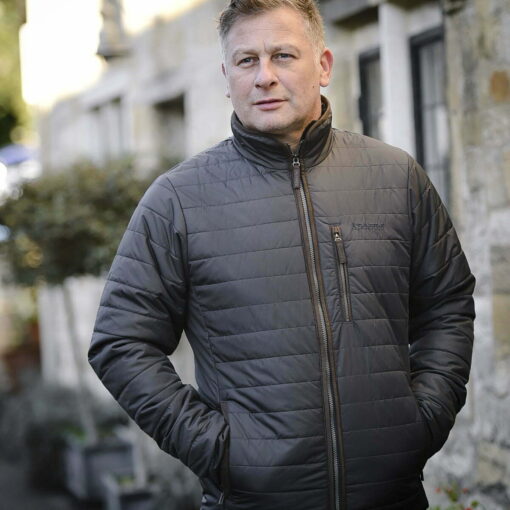 Schoffel Carron Jacket in Charcoal -Front