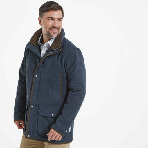 Schoffel Oundle Country Coat in navy