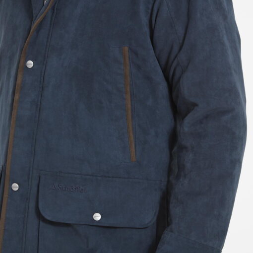 Schoffel Oundle Country Coat in navy