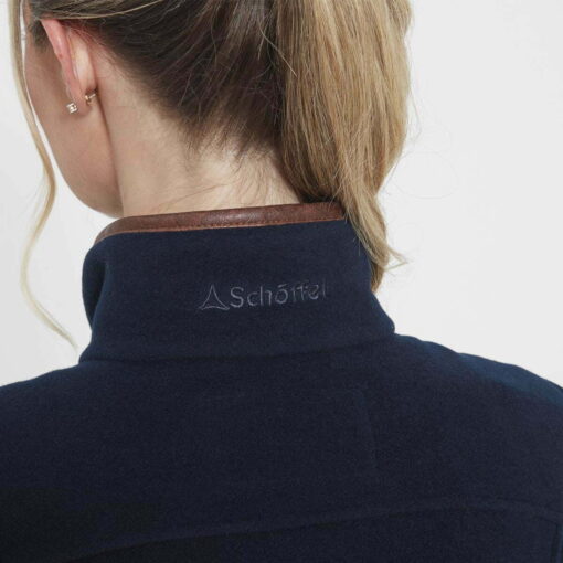 Schoffel Tilton II ¼ Zip Fleece in navy