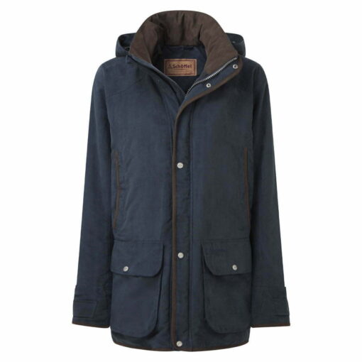 Schoffel Oundle Coat in Navy 22-23542-8892