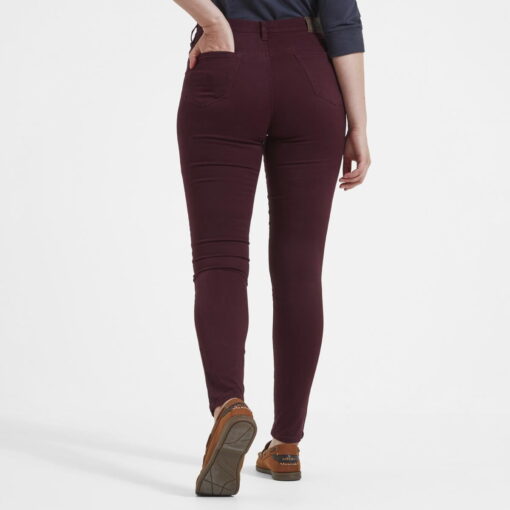 Schoffel poppy jeans in deep plumb