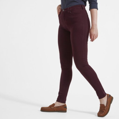 Schoffel poppy jeans in deep plumb