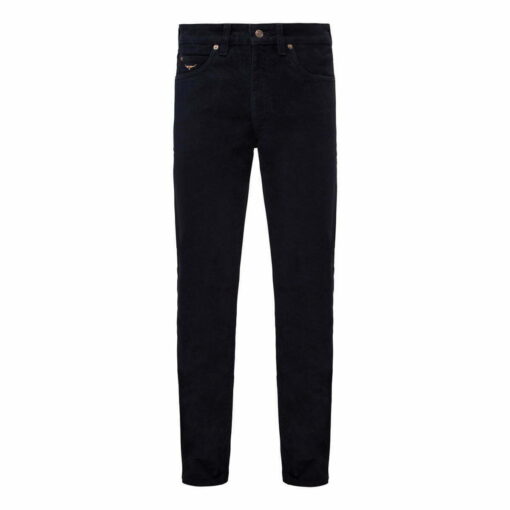 R M Williams Overseer Moleskin Jeans in Steel TJ787K6