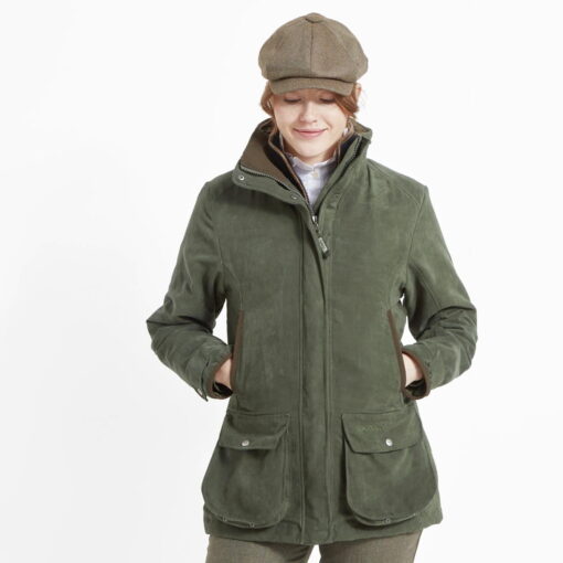 Schoffel Teal Shooting Coat Cedar
