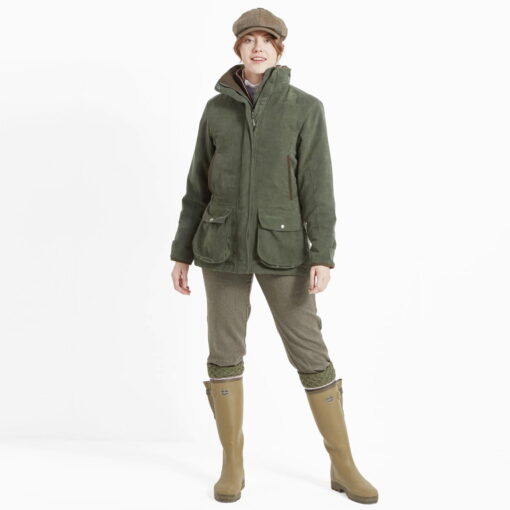 Schoffel Teal Shooting Coat Cedar