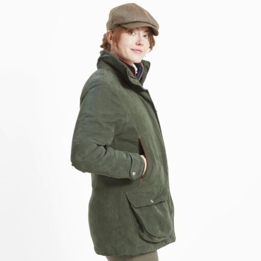 Schoffel Teal Shooting Coat Cedar