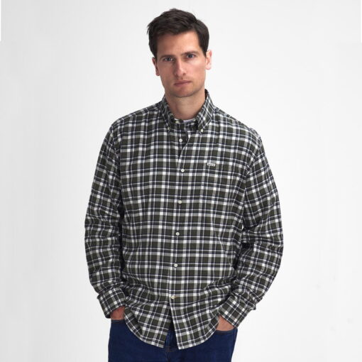 Barbour Turville Regular Fit Shirt Olive