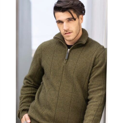 Noble Wilde Javelin Zip Fronted Jumper