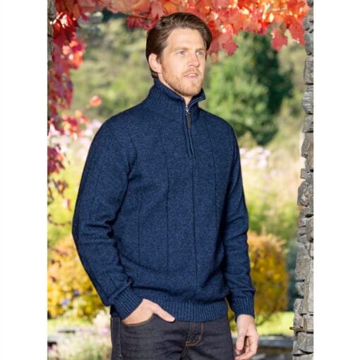 Noble Wilde Javelin Zip Fronted Jumper