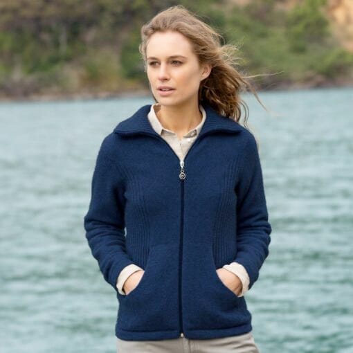 Noble Wilde Market Day Jacket in Maritime