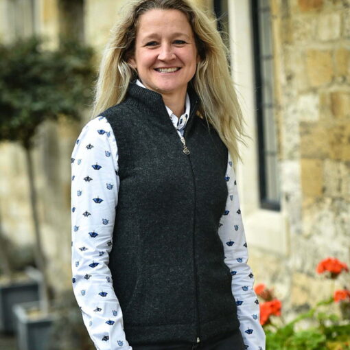 Noble Wilde Ladies Gilet in Charcoal NW3101192