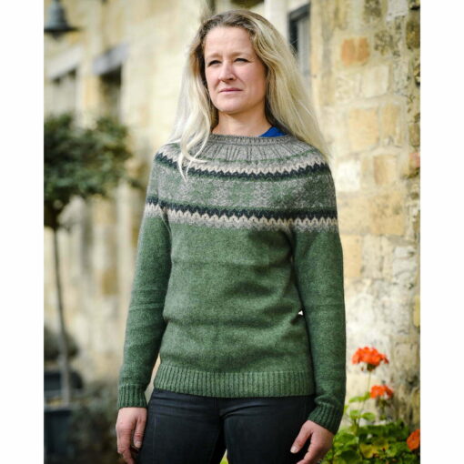 Noble Wilde Norwdarn Jumper in Jungle