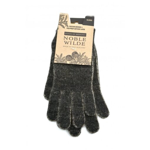 Noble Wilde-polypropylene merino possum full fingered gloves