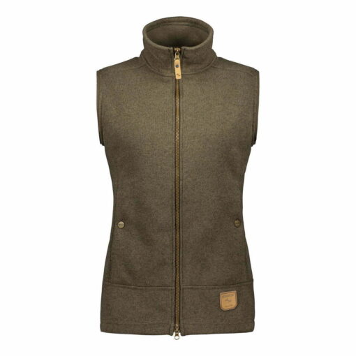 Sasta Vilja Vest in Military Olive 22-3058-0827-3-36