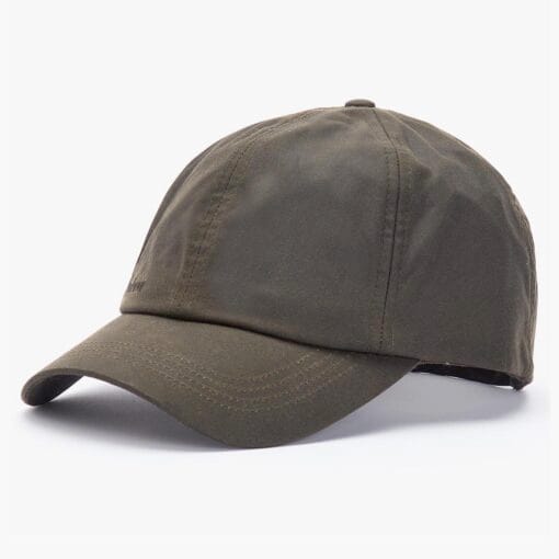 Barbour Wax Sports Cap Olive