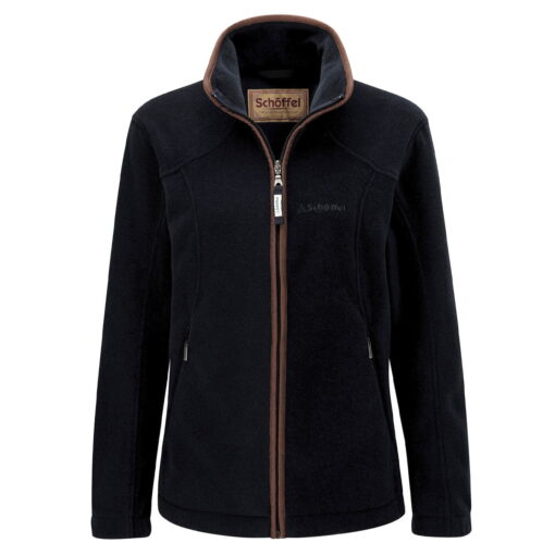 Schoffel Burley Fleece Jacket in navy