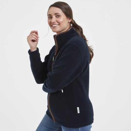 Schoffel Burley Fleece Jacket in navy