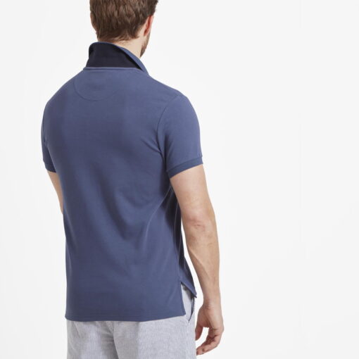 Schoffel St Ives Jersey Polo Shirt French Navy