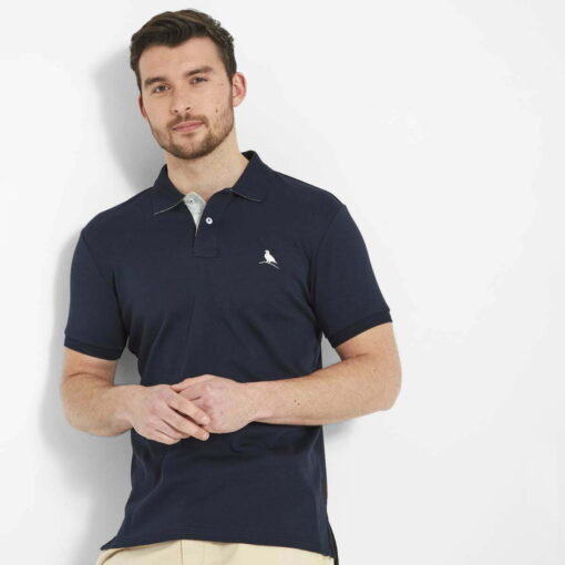 Schoffel St Ives Jersey Polo Shirt navy