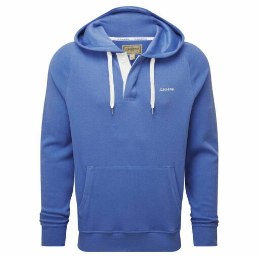 Schoffel Hartland Quay Hooded Jumper cornflower